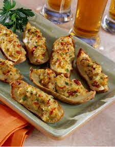 cheesy potato skins