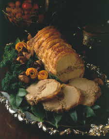 CHESTNUT-STUFFED PORK ROAST