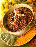 Chocolate Macaroon Rice Pudding