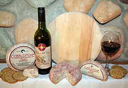 cobblestone red artisian cheese