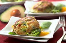 avocado crab cakes