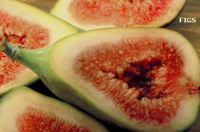 Figs, sliced