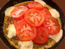 fresh tomato frittata