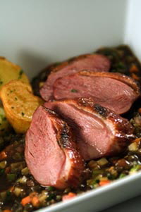 Grilled Duckling Breast Grilled Duckling Breast
