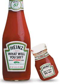 Ketchup bottles