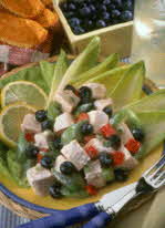 lemon blueberry chicken salad