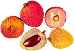 Litchi nuts whole and split
