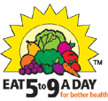 5 to 9 a day fruits and vegetables