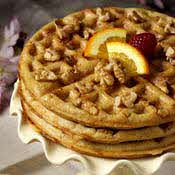 Raised Walnut Waffles