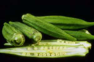 Inside an Okra Pod