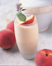 peach smoothie