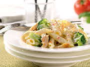 penne with chicken