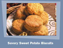 SAVORY SWEET POTATO BISCUITS