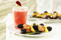 Shrimp & Blackberries