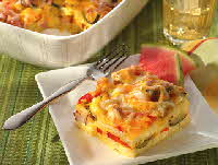 vege bread pudding