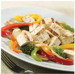Tofu Vegetable Salad