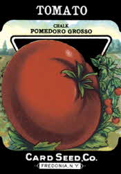 Tomato seed packet