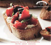 tomato olive bruschetta