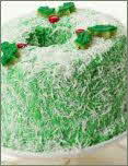 Holiday Wreath Cake