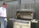 Alfresco Gas Grill Video  Pizza Demo