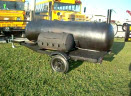 BIG BBQ SMOKER WOOD PIT GRILL RIG FIREBOX TRAILER