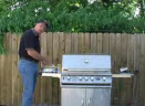 Cal Flame Gas Grill - Pizza Test Video